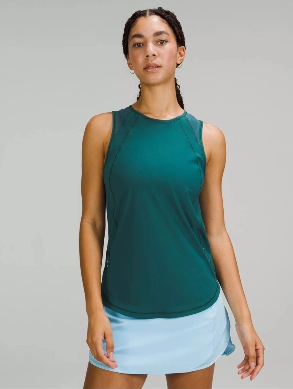 Luluemon Sculpt Tank In Rainforest Green Size 6 Or 8